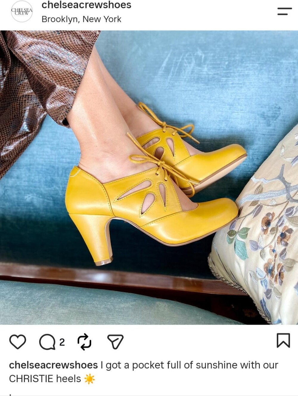 Modcloth Chelsea Crew Mustard Yellow Lace-Up Cutout Christie Heels - Picture 4 of 4